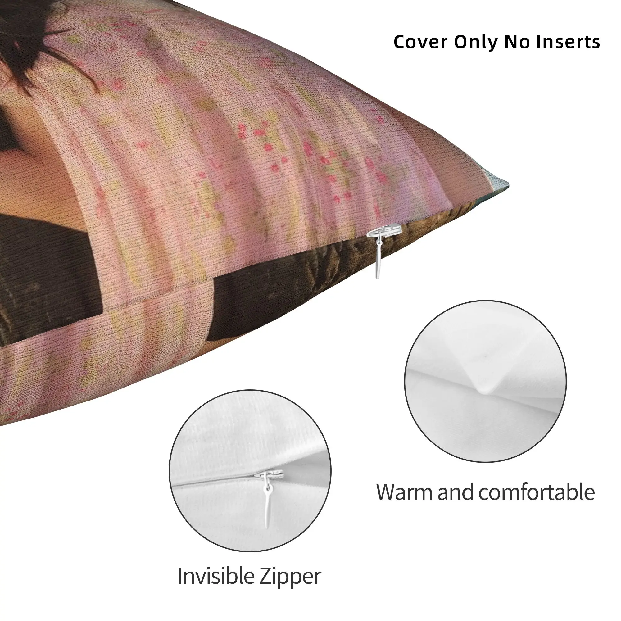 You Seem Pretty Sad for a Girl So in Love Square Pillow Cases Tour Album Cushion Covers Decorative Pillowcover for Car 40*40cm