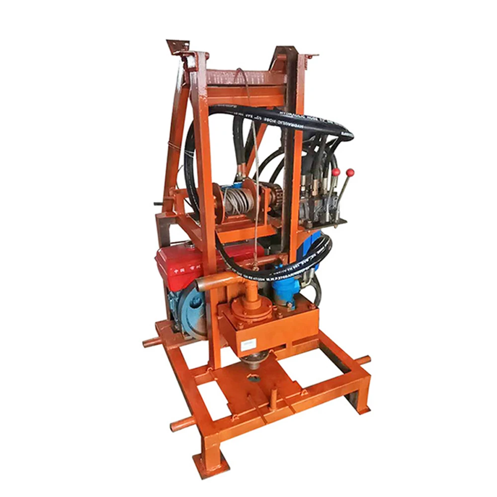 YUGONG Top Drive Diesel Engine Hydraulic Portable Water Well Drilling Rig