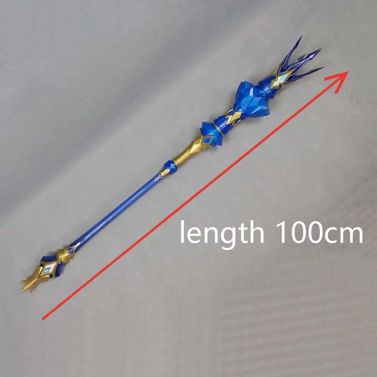 Länge 100CM Cerydra 3D-Druck Zepter Cosplay Requisiten Spiel Honkai Star Rail Halloween Weihnachten Fancy Party Kostüm Zubehör