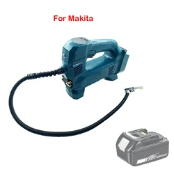 For Makita 18V Battery Cordless Tire Inflator Portable Air Compressor Digital Electric Air Pump Digital Pressure Gauge LED Light