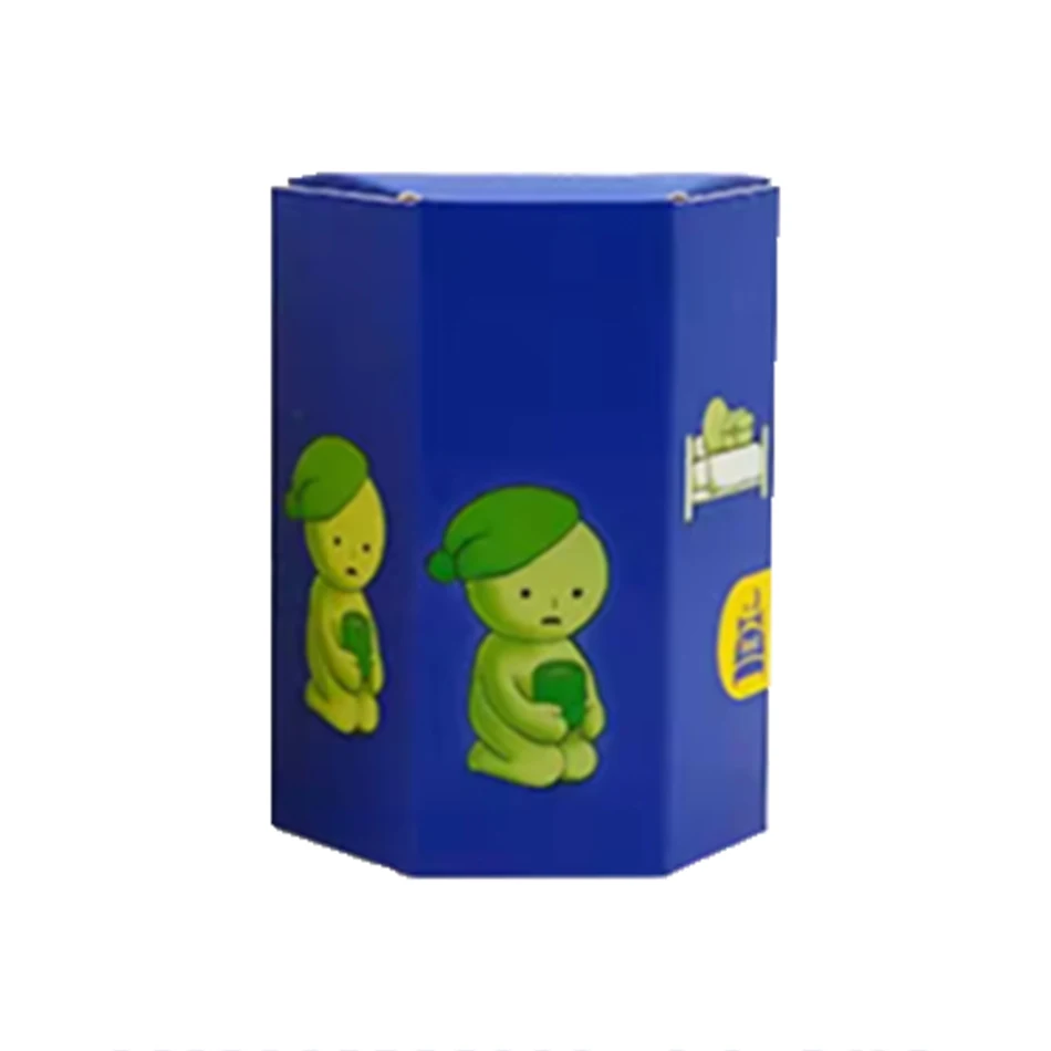 Cadeau Een Serie van Meerdere Noctilucent Groene Poppen Blind Mystery Box Actiefiguren Decoratie Bureaumodel Speelgoed Voor Een Verrassing