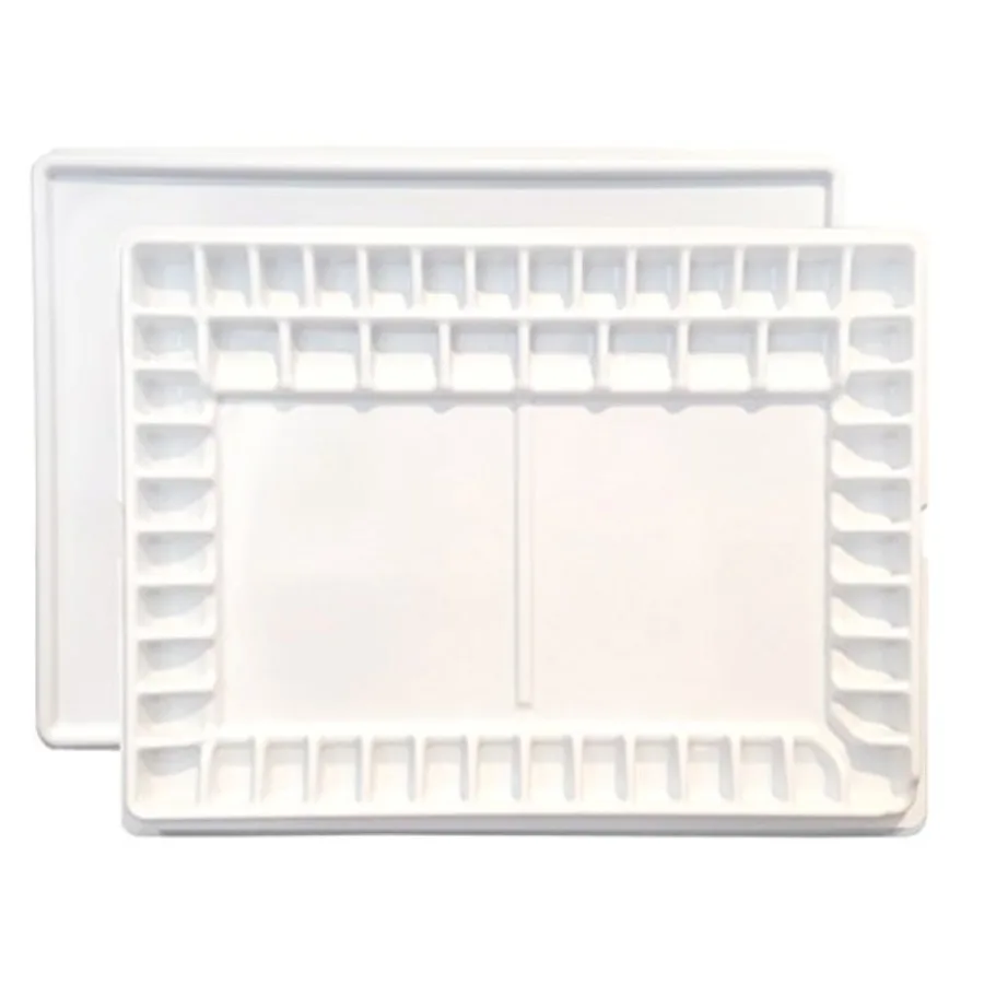 

Artist Palette+lid+Bag/ plastic/ 51-Well [16 x 12 x 1 inches]