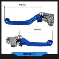 NICECNC para Yamaha WR250F 2017-2018 WR450F 2016-2018 WR 250F 450F WRF 250 450 Kit de palanca de freno de motocicleta de aluminio