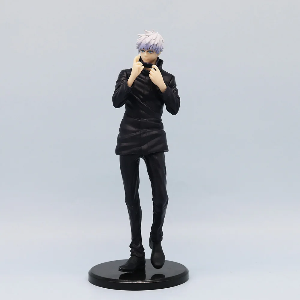 Anime Jujutsu Kaisen Gojo Satoru Itadori Yuji Kawaii Q Ver colección de figuras de acción lindo PVC GK modelo muñeca juguete para regalo para amigos