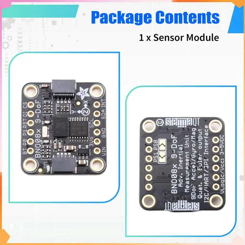 Для Adafruit 9-DOF Orientation IMU Fusion Breakout BNO085 (BNO080) STEMMA QT/Qwiic
