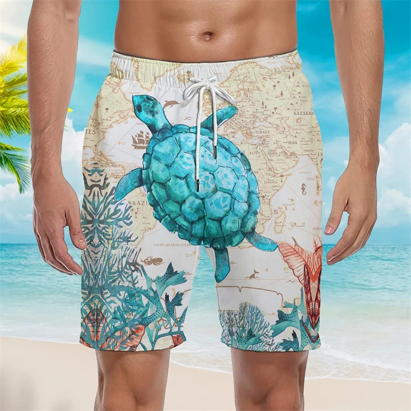 Calções de praia masculinos impressos em 3D, bonito tubarão, baleia, mar subaquático, crianças, Harajuku, esporte, corrida, roupas casuais, shorts de carga