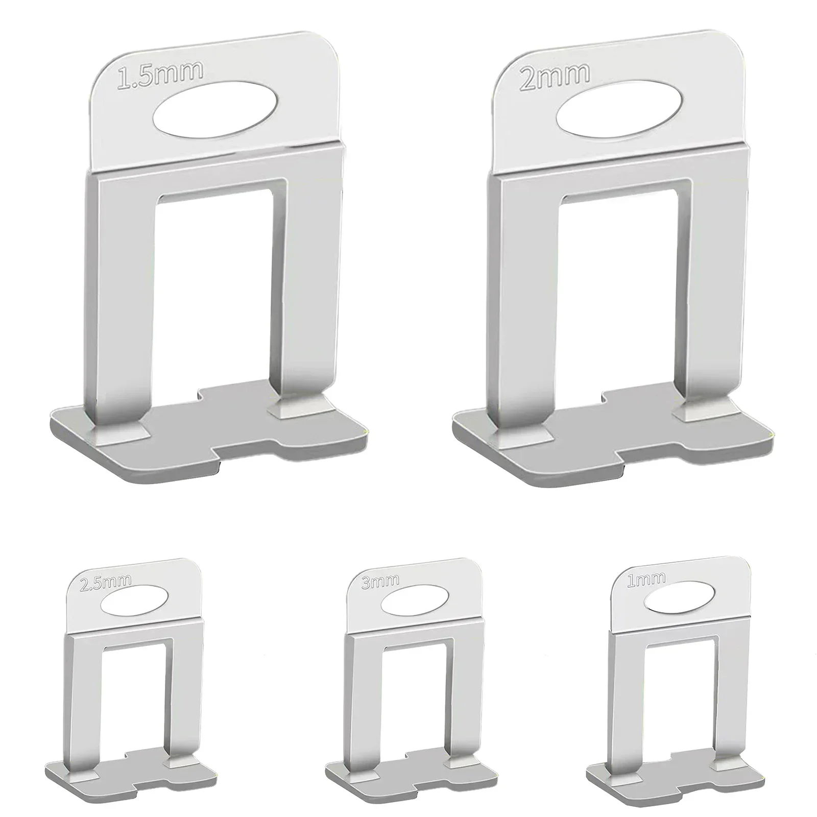 Livellatore per piastrelle Ottieni perfetta allineamento delle piastrelle con livellatore per muratura 100 distanziatori in plastica inclusi per una facile installazione