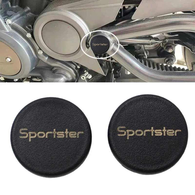 2PCS Chassis Plugs For Harley Sportster S 1250 RH1250S RH1250 2021 2022 Frame Hole Cover Caps Plug Decorative Frame Cap Set