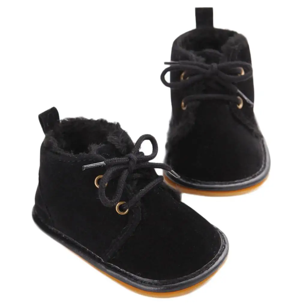 

Winter Infant Shoes Boots Unisex Baby Boys Girls Warm Cotton Anti-Slip First Walkers Crib Shoes