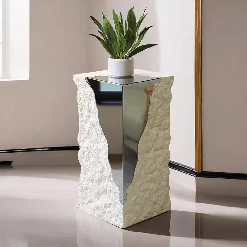 

Modern Plant Shelves Nordic Creative Design Flower Pot Stand Luxury Simple Single Plant Rack Living Room Sofa Side Flowers Racks
