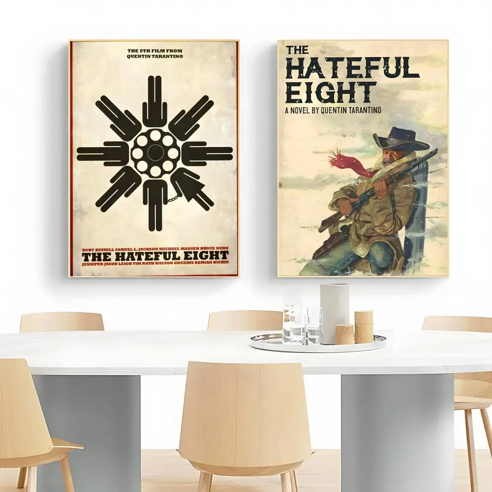 Violent Movie T-The Hateful Eight Poster Wall Art Print Decorative Mural Home Decor Gift Unframed