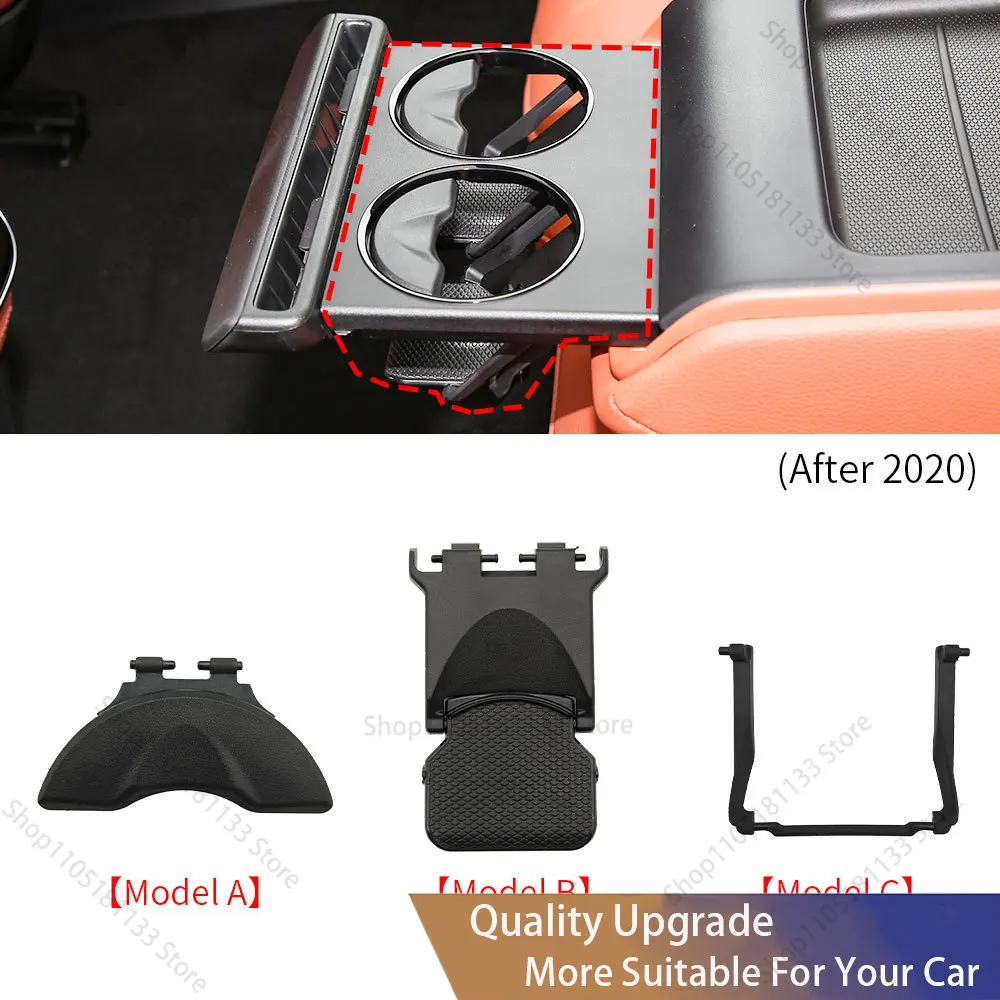 For Mercedes W223 W214 W254 Car Center Console Water Cup Holder Buckle Clip for Benz E S GLC Class GLC200 E260 E300 S400 S500