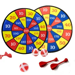 Children Shooting Target Toys Gun Dart Board For Sticky Ball Sucked Type Darts Shooting Games Kids Play Soft Bullet Target Gift