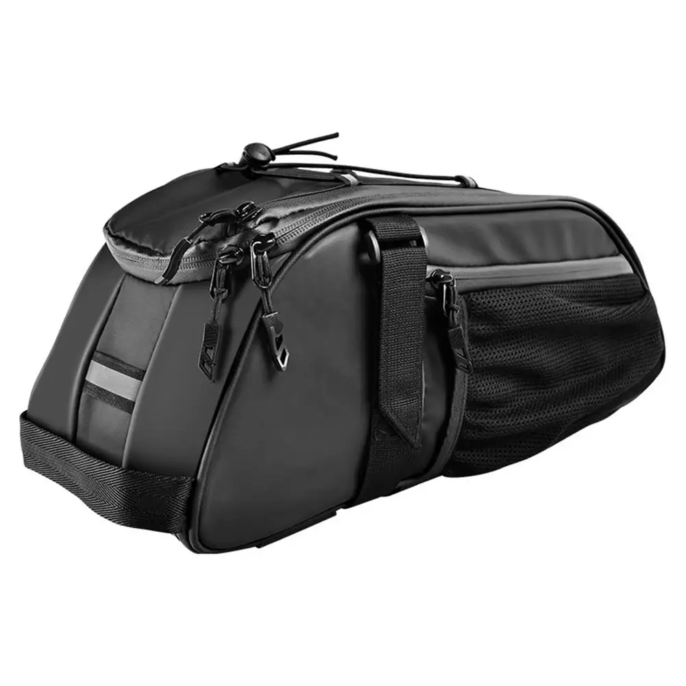 

Велосипедная Сумка-стойка Pannier, водонепроницаемая Светоотражающая многофункциональная велосипедная сумка с несколькими отделениями, сумка на плечо для путешествий, Прямая поставка
