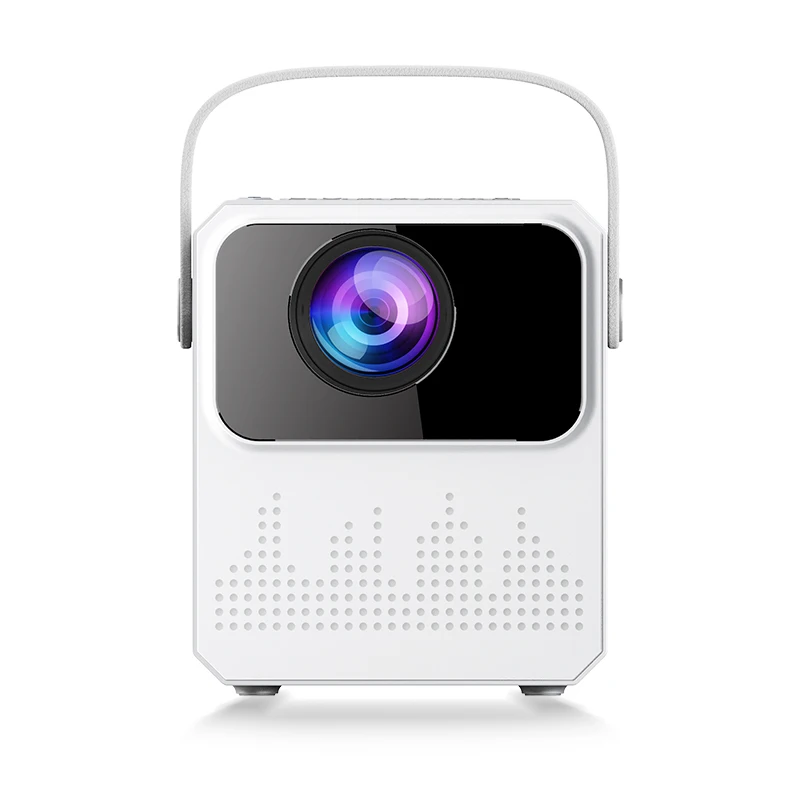 Tripsky T2mini Portable Projector 1GB RAM 8GB ROM 4K 2.4G+5G Wifi Android 9.0 OS 180 ANSI Lumen Projectors