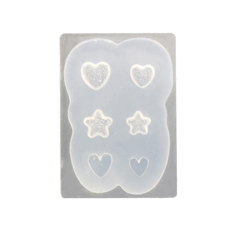 Silicone Carving Mold 3D Mini Bowknot Mould Sculpture Stamping Plate Nails Art Stencils Crystal Epoxy Resin Mold