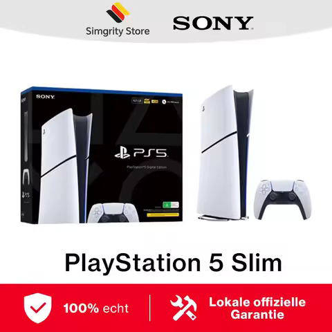 Sony PlayStation 5 Slim Digital Console (825GB) Model Group - Slim Ultra High Speed SSD Ray Tracing 4K TV Gaming Video Game PS5 slim