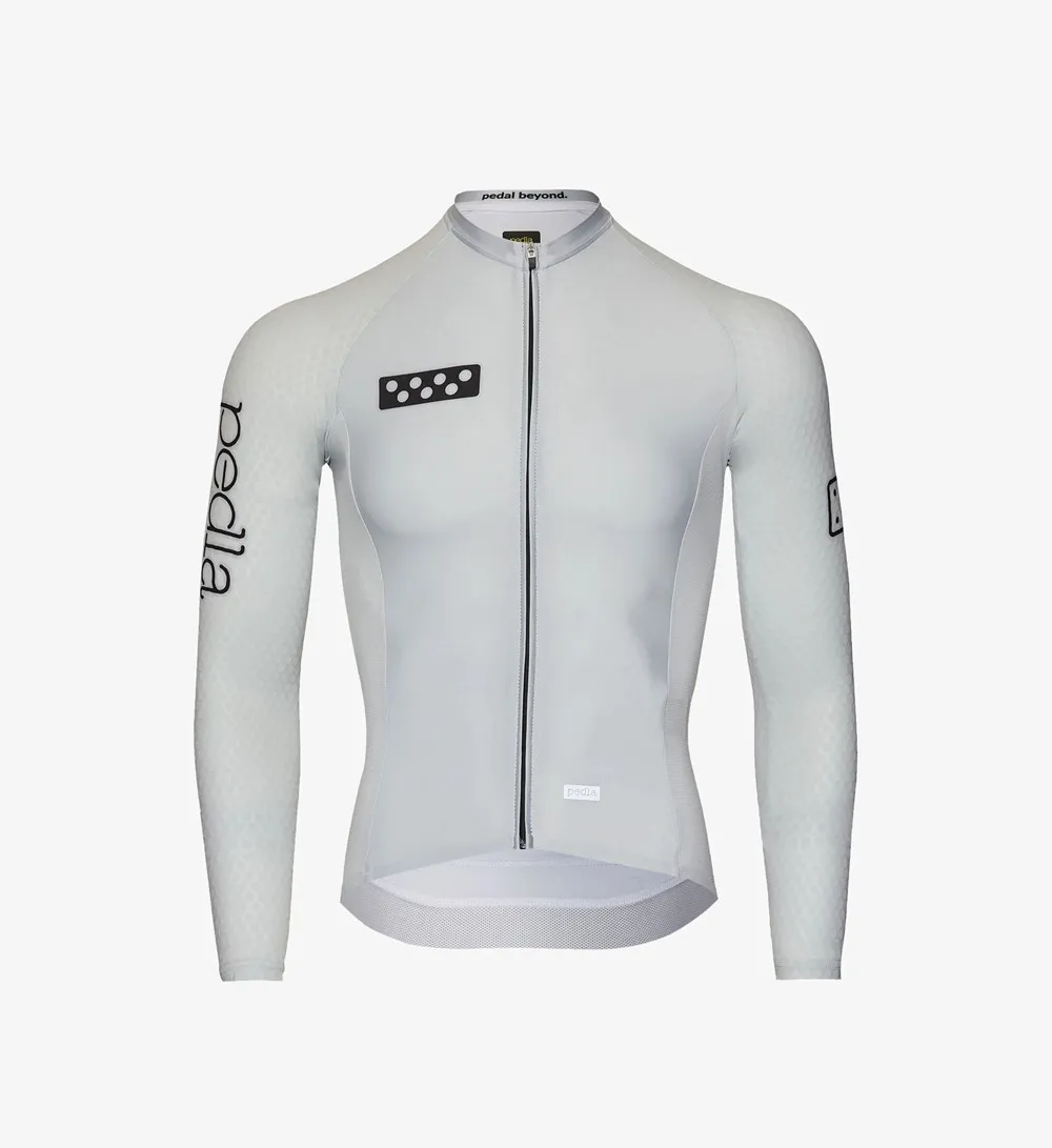 The Pedla New Men Cycling Jersey Spring Autumn Thin Long Sleeve Maillot Ciclismo Outdoor bike Mtb Team Riding Sports Warm Jacket