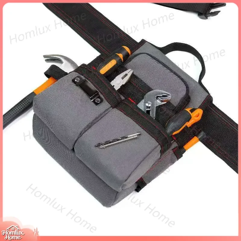 Magnetic Suction Partition Belt for Woodworking and Electrical Work Thickened Oxford Cloth Anti-Metal Scattering