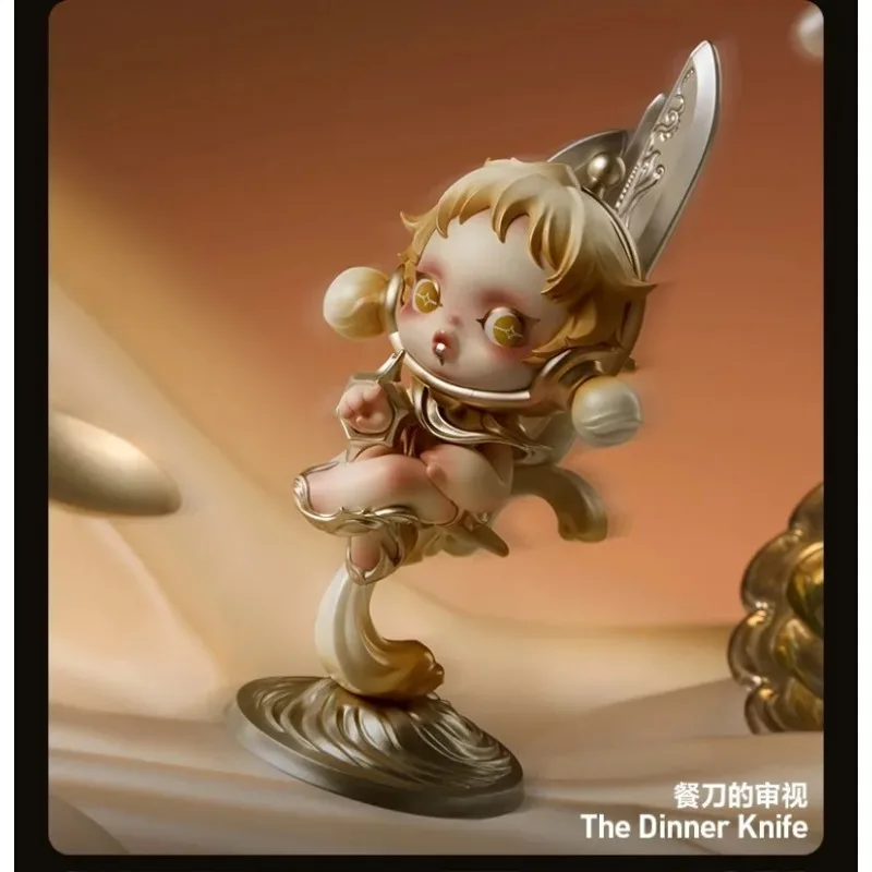 POPMART подлинный продукт, серия обеденных столов «Череппанда», фигурки слепых коробок, милые и очаровательные подарки на день рождения