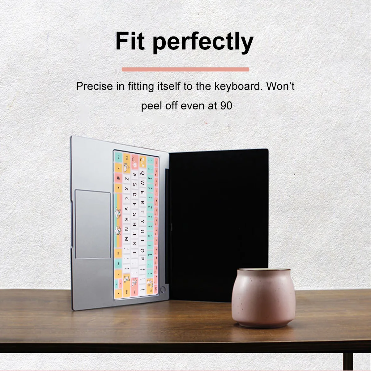 

Silicone Keyboard Membrane for Laptop Full Coverage Protection Colorful Cartoon Design Resistant to Dirt Spills Compatible Honor