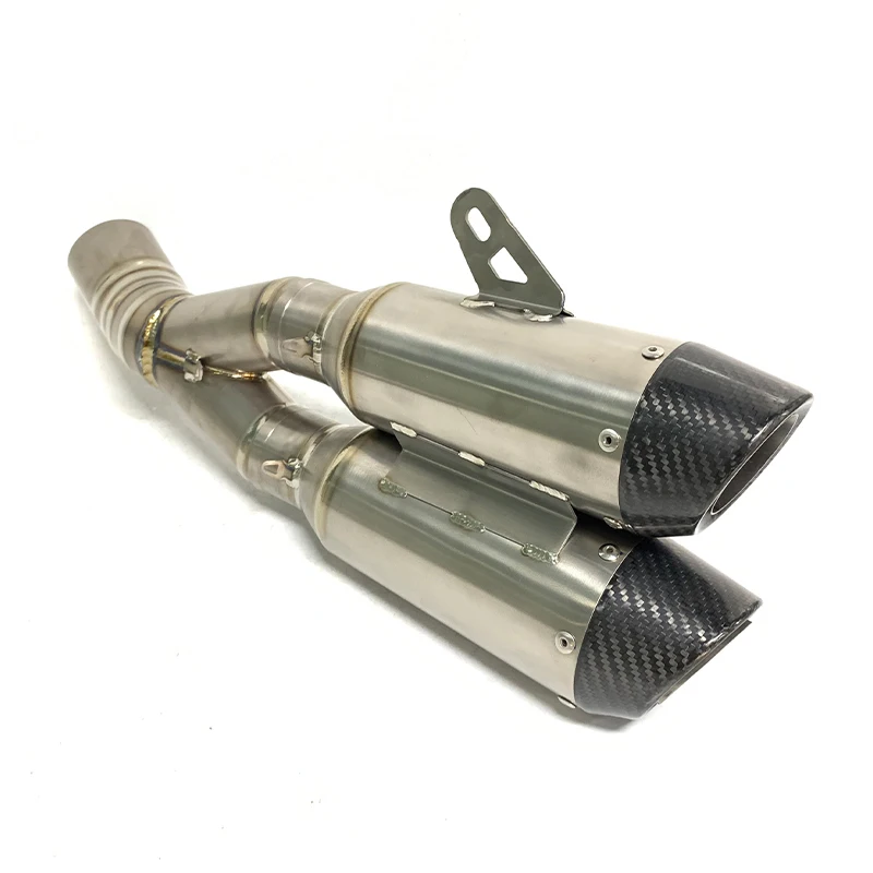 

Teentop Motorcycle Modified Exhaust Muffler Slip on Exhaust for Ducati X-Daviel 1200 Exhaust System Slip on