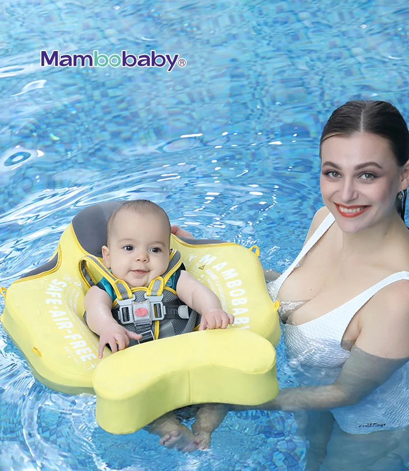 Mambobaby float VIP 1 Dropshipping Non-Inflatable Baby Float with Canopy  Waist Swimming Chest Floater Spa Buoy Trainer Supplier