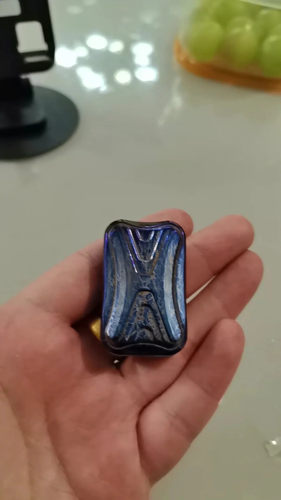 Restless Studio EDC SSX Unlimited Push Plate Storm Titanium