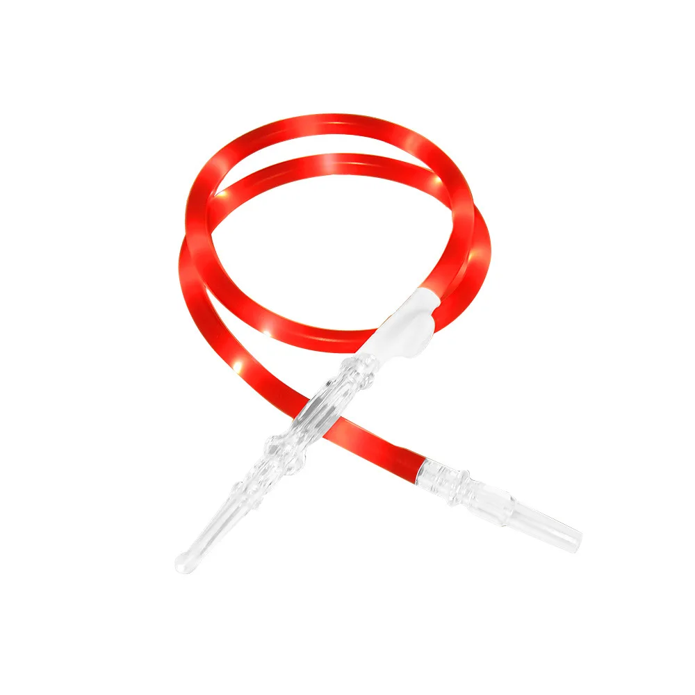 Hookah Shisha Hose with LED Light Hookah Shisha Pipe Hose Bar Restaurant KTV Sheesha Chicha Shisha Hookah Narguile Hose