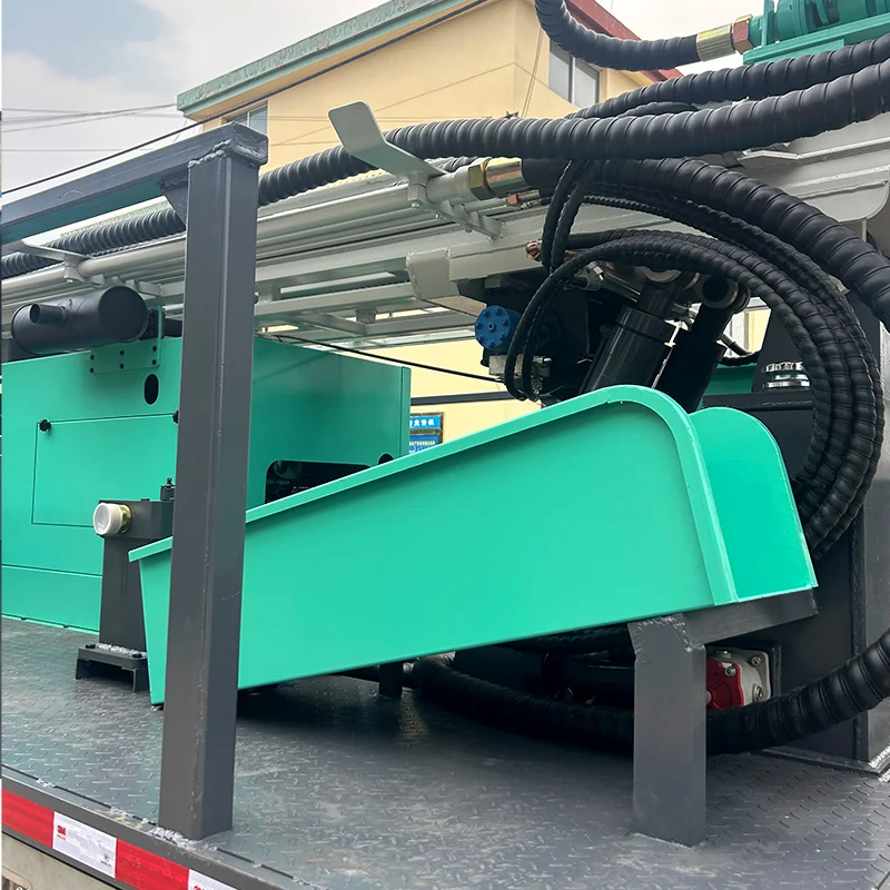 

Heavy Duty 300m Hydraulic Water Well Drilling Rig Mounted on Truck Rotary Borehole Machine for Sale