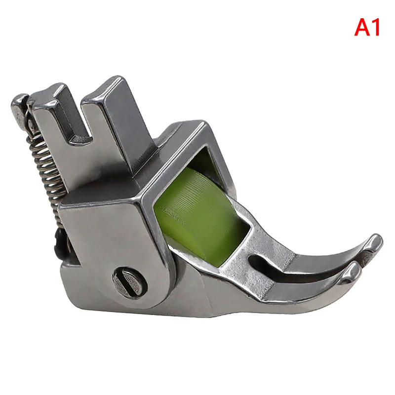 

Универсальная прижимная лапка для швейной машины, аксессуары для швейной машины, замена роликовой лапки для кожаной толстой ткани, аксессуары для шитья