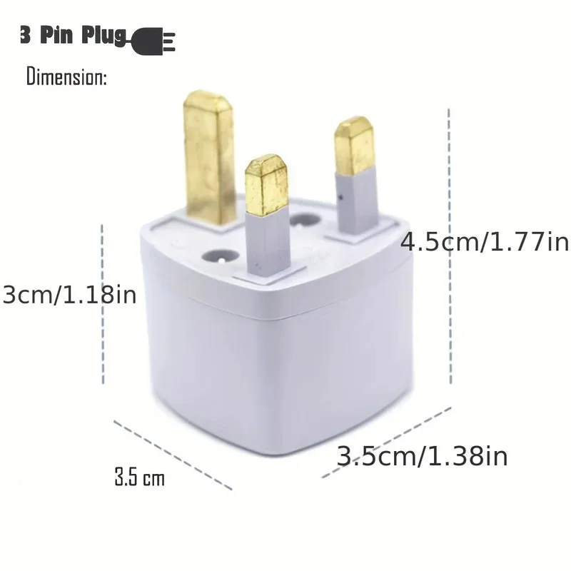 العالمي المملكة المتحدة البريطانية محول القابس الولايات المتحدة الأمريكية اليورو أوروبا الولايات المتحدة/الاتحاد الأفريقي/DE/الاتحاد الأوروبي إلى المملكة المتحدة البريطانية البديلة الحالية القياسية السفر جدار التيار المتناوب الطاقة