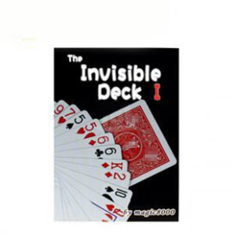 The Invisible Deck I,II,III,Amazing Magic Cards Close Up Street Magic Tricks Stage Magic Props Mentalism Comedy Kid Puzzle Toys