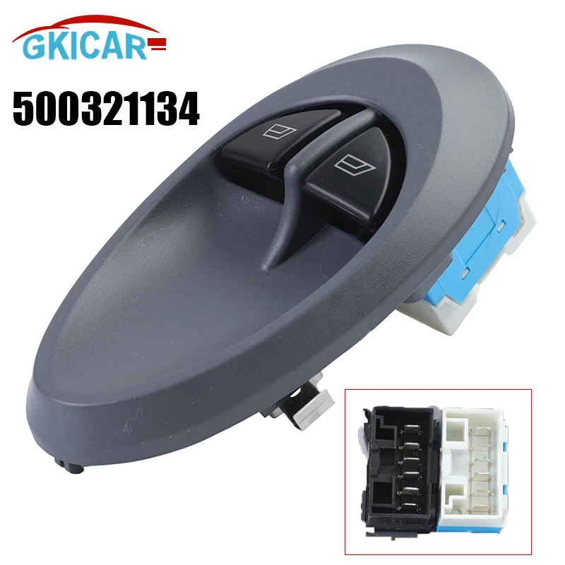 500321134 93952636 939526345   Interruptor de ventanilla principal eléctrico para Iveco Daily II 1999- 2006