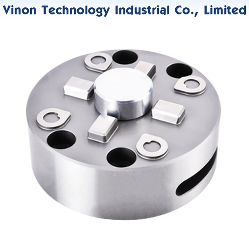 

A-100903 R Manual Chuck Ø100mm, D100 single head CNC manual chuck, 4 jaw manual lathe chuck for CNC machining parts