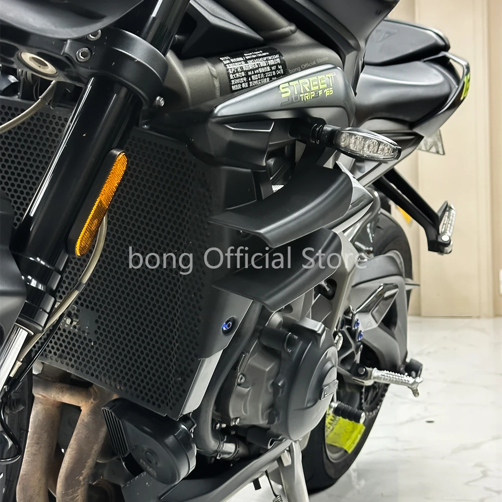 For Triumph Street Triple 765 R/RS 660 S 2020-2022 Side Wing Side Spoiler Frontal Spoilers Front Spoiler Lower Spoiler Flank