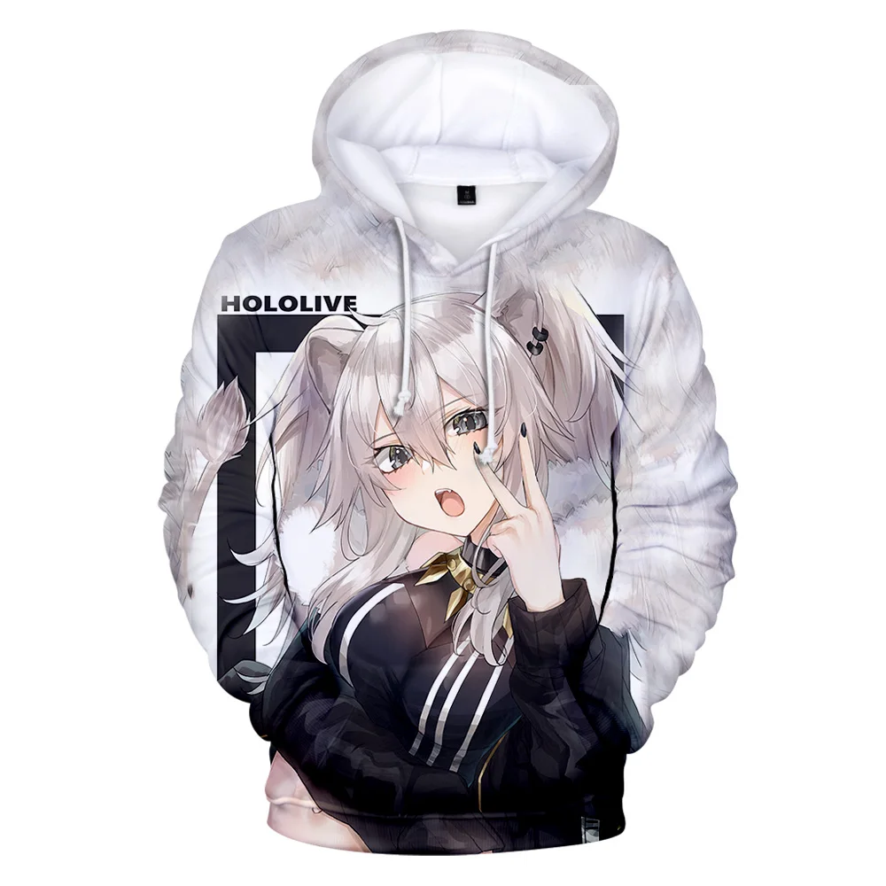 HOLOLIVE Shishiro Botan 3d Print Men/Women Laxity Hoodie Casual Oversized Pullover Popular Sweatshirt Fashion Trend Men Clothing