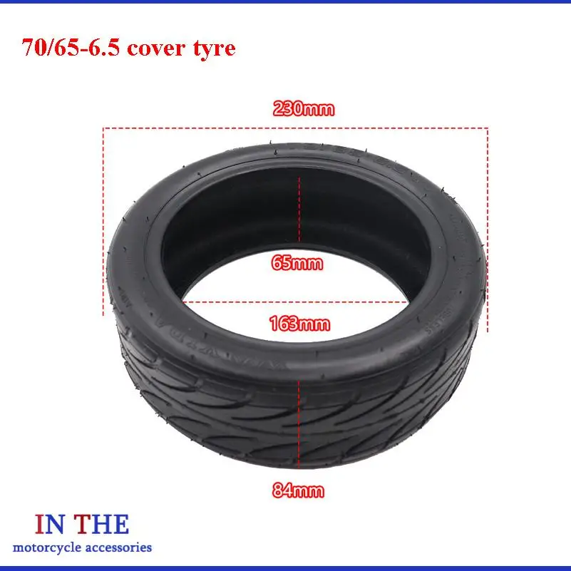 For Ninebot Mini S Pro / S / S-Max / S-Plus Electric Scooter  Tubeless Tire 70/65-6.5 Self-Balancing Outer Tire Parts