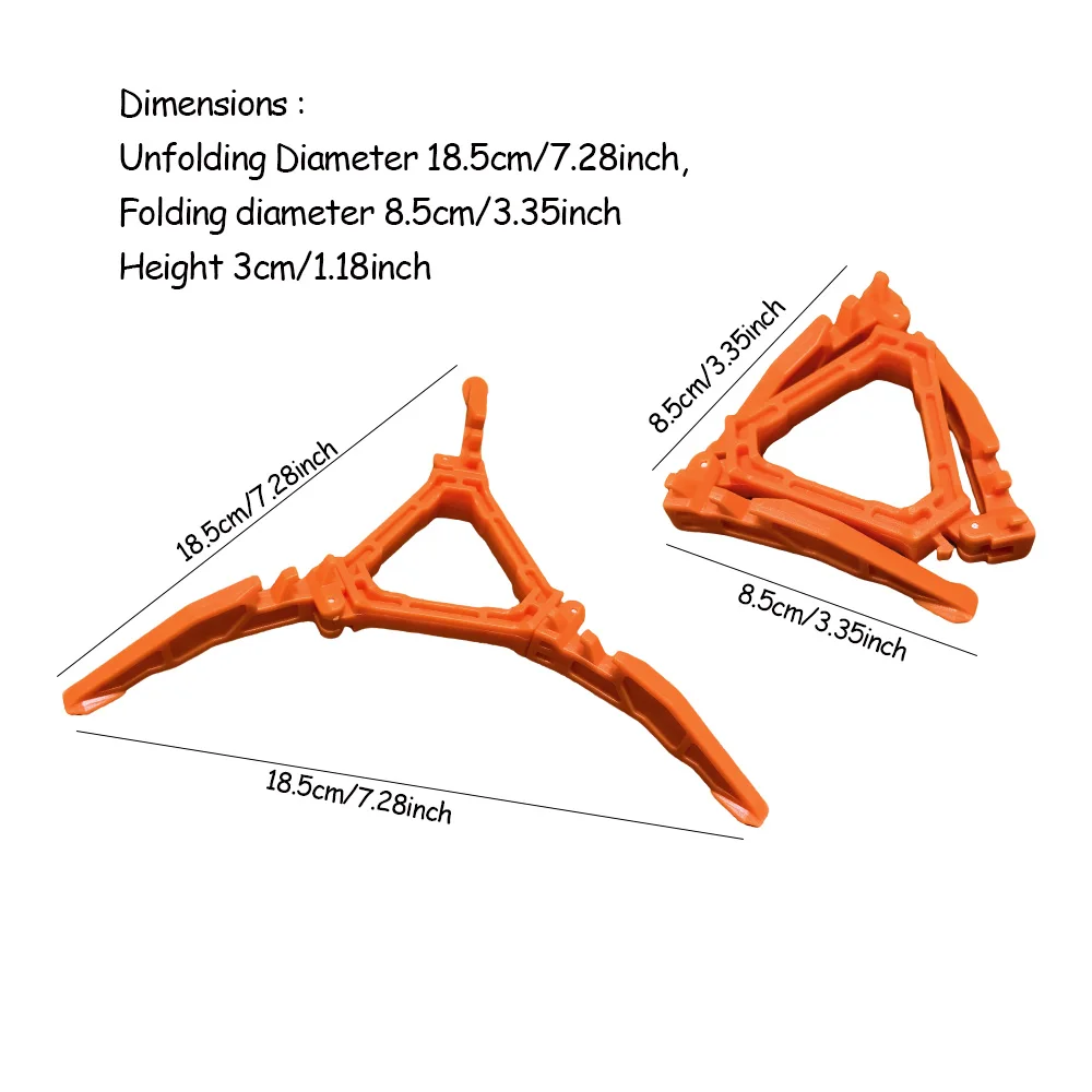 ​​​​​​Portable Gas Canister Stand​​ Universal Tripod Folding Frame Outdoor Camping Gas Tank Stove Base Holder Camping Supplies image 6