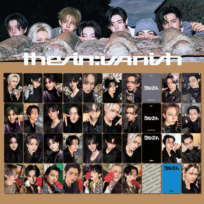 Novo Photocard de Avatar KPOP Stray Kids ENHYPEN THE SIN: VANISH Álbum JUNGWON HEESEUNG - Cartão de Foto para Coleção, Presentes, Decoração e Festivais