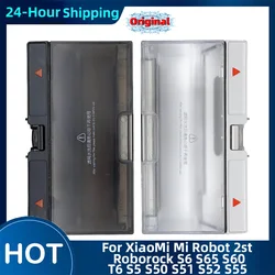 Dust Box With Filter Accessories For XiaoMi Mi Robot 2st Roborock S6 S65 S60 T6 S5 S50 S51 S52 S55 Kits Dustbin Box Spare Parts