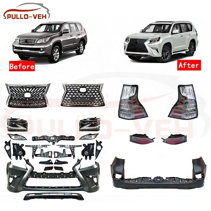 body kits for lexus 10-19 GX400 GX460  OLD upgrade to NEW 2020 style