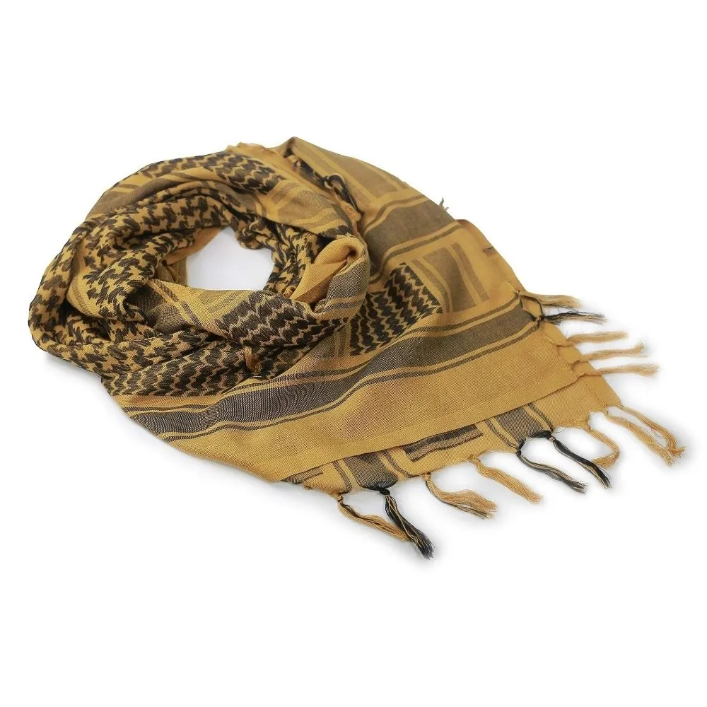 Fashion Polyester Tassel Jacquard Square Scarf Durable Breathable Headscarf Large Soft Neck Gaiter Daily Wear