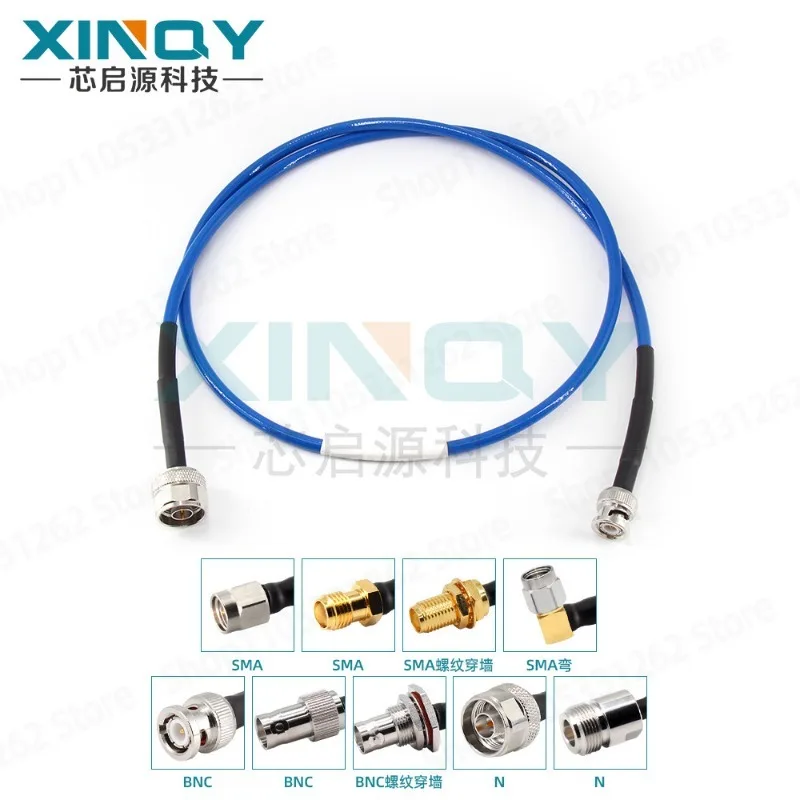 N SMA BNC RF Cable 6G Super Flexible Extension Cord RG142 Double Shielded Low Loss 0.1/0.2/0.3/0.4/1m
