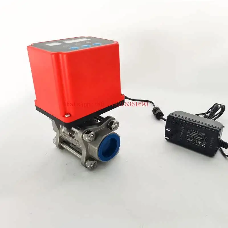 Automatic Water Supply, Drainage, Irrigation, Adjustable Timing Switch, Miniature Electric Stainless Steel Ball Valve