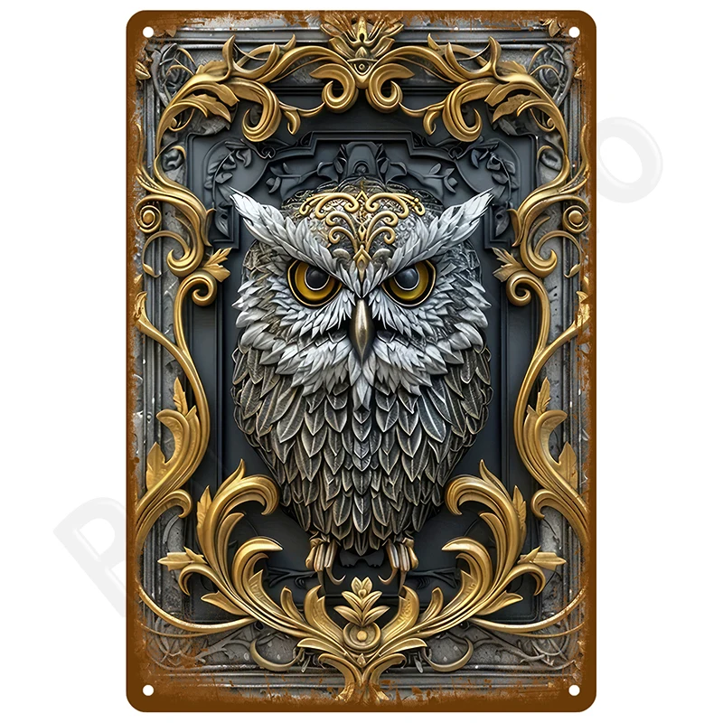 Retro Wandkunst Blechschild Innen Outdoor Ästhetisches Zimmer Vintage Home Decor Artikel Dekoration Luxus Metallschild Poster Platten Bar – Detail 28