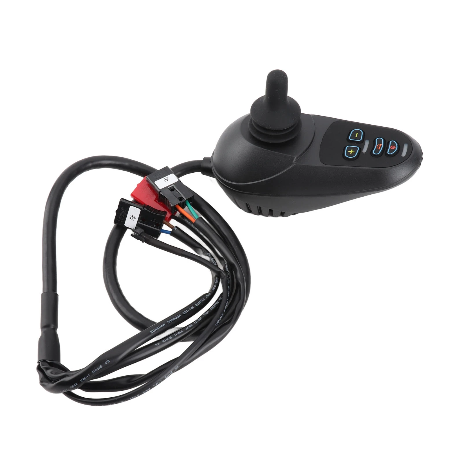 Wheelchair Joystick Controller DC24V 45A Electric Wheelchair Controller Good Compatibility with Brake Function for Repair Shops