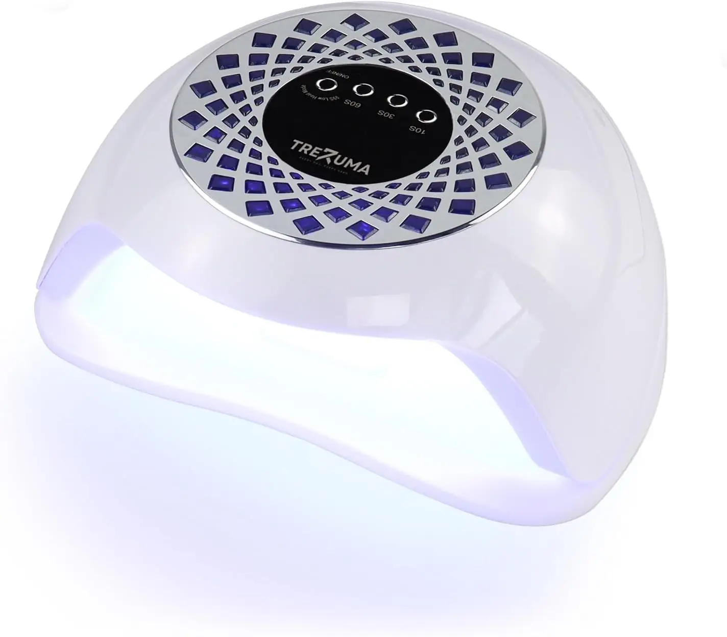 

УФ-светодиодная лампа для ногтей мощностью 268 Вт с 57 светодиодами, быстросохнущая, 4 таймера, автоматический датчик, портативная для дома и салона