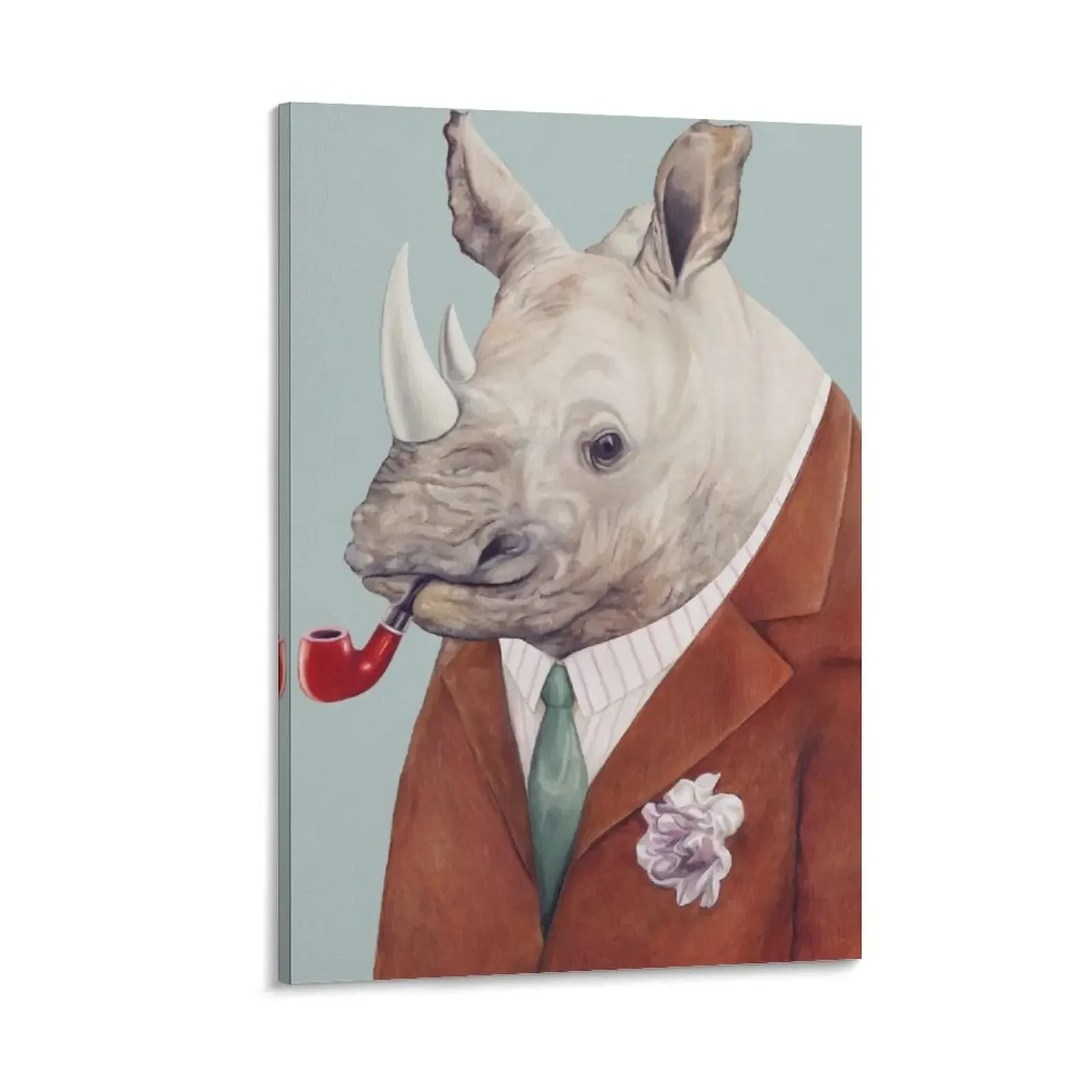 

Rhinoceros Canvas Painting wall decoration painting Wall posters bedroom decoration decoration for the room