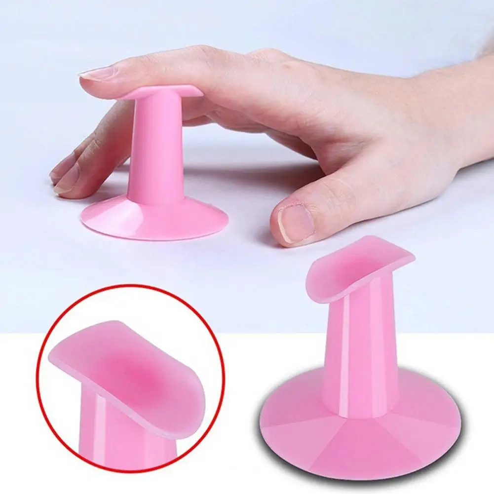 Manicure Nails Art 2Pcs Professional Finger Support Stand Forms Holder Tool Protector Rest For Gel Polish Extension Accessories